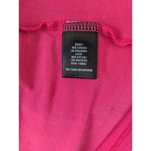 Torrid Super Soft Knit Pink Sheer Polka-dot‎ Long Sleeves Sz 4X Soft Lightweight - Picture 6 of 9